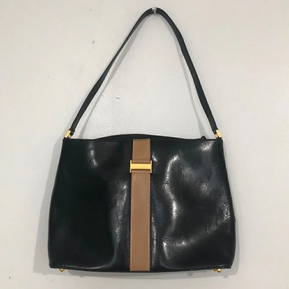Kate Spade Women's Vintage Classic Gold Hardware Hobo Bag Black
